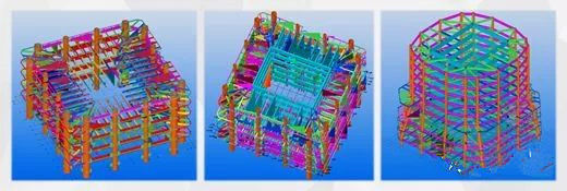 世茂廣場部分樓層BIM模型